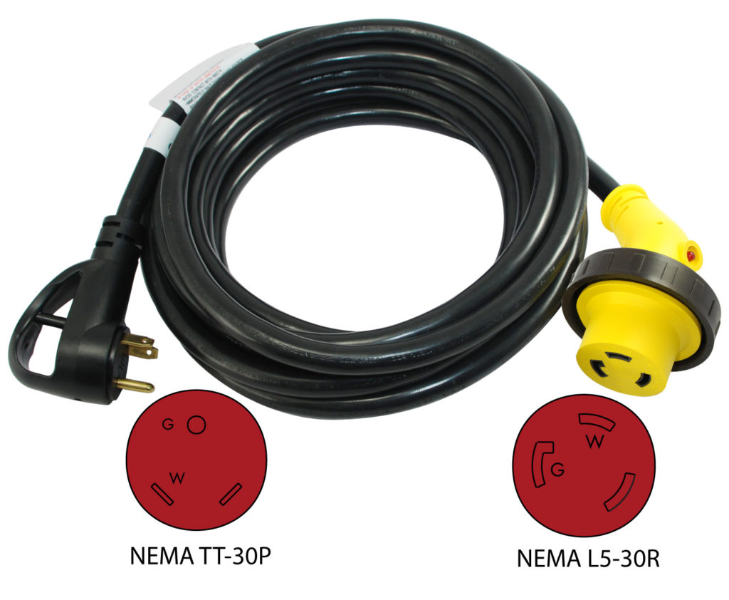 Conntek La Series Nema Tt P To L R Angled Rv Cords