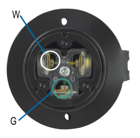 15 AMP Flanged Inlet Wiring Diagram