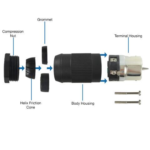 SKU# CS6364: NEMA CS6364 Assembly Connector Pieces