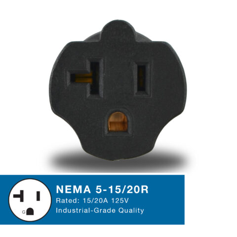 NEMA 5-15/20R Connector