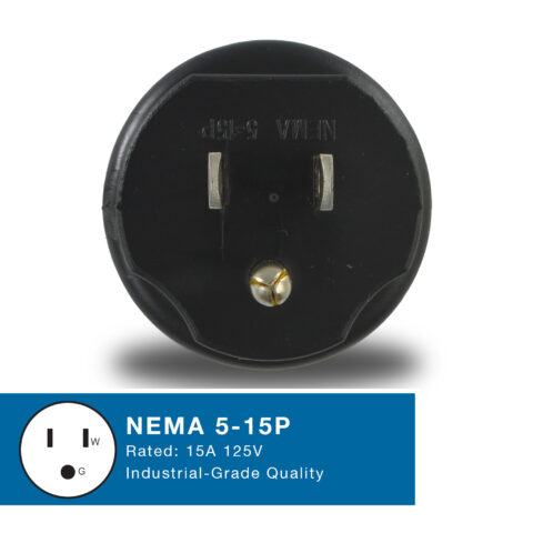 NEMA 5-15P Plug