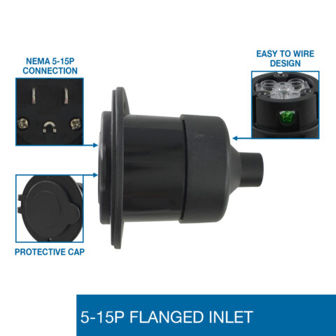 80101-BCBK: Flanged Inlet Product Features