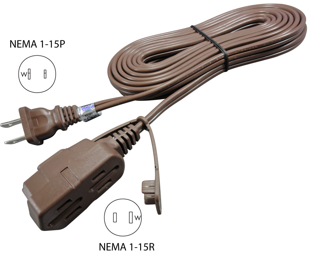 EWENT - Regleta 5 tomas ac con enchufe plano longitud cable 1,5 mt (Ref.  EW3955)