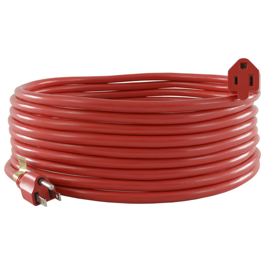 Conntek 20241 Series NEMA 515 14 Gauge Red Extension Cords