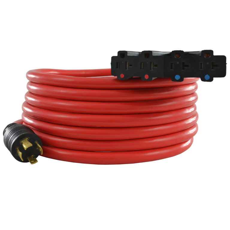 Conntek Generator Cords With 4 Outlets L14 30p To 4 5 1520r