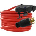 30 Amp Generator Cord with 4 outlets