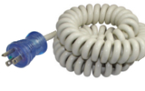 coiled hospital cords