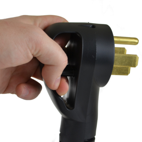 Easy Grip Handle on Male Plug