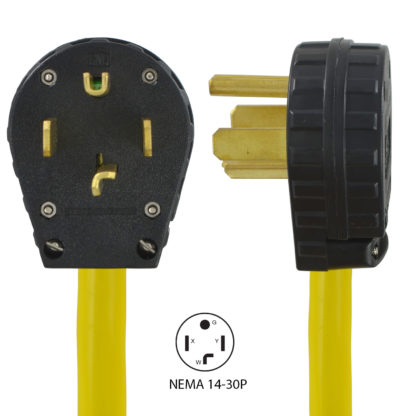 Assembly NEMA 14-30P Plug
