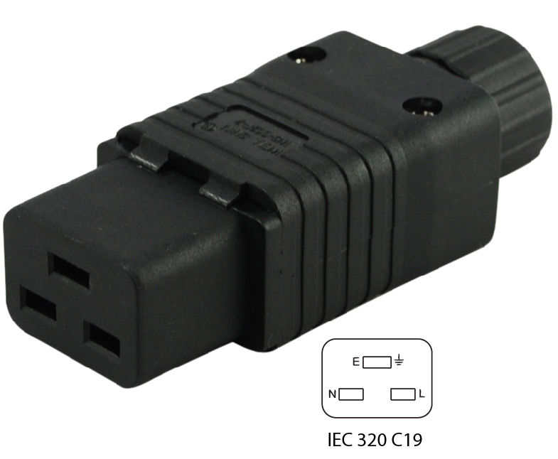 vermoeidheid kreupel Katholiek Conntek 60911 IEC C19 Assembly / Replacement Connector