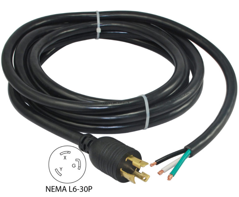 Conntek 29139-180 Nema L6-30p To Roj 15ft. Power Supply Cord