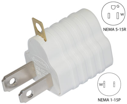 NEMA 1-15P Male Plug