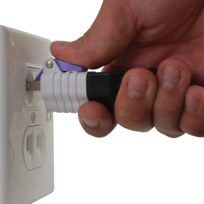 Snap Pop easily unplugs from an outlet