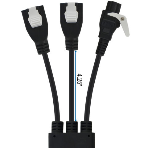 2x NEMA 5-15R & IEC C5 Connectors