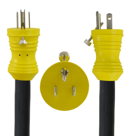 NEMA 5-15P plug with Locking Screw