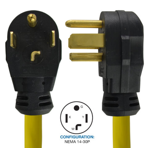 NEMA 14-30P Plug