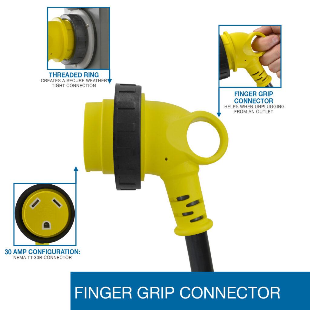 Conntek RP5358 30 Amp Reverse Polarity Extension Cord Series