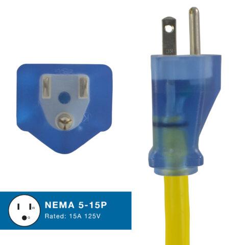 NEMA 5-15P Plug