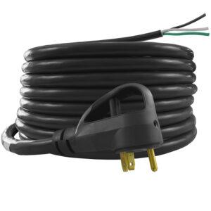 RV 30 Amp Easy Grip Handle ROJ Power Cord, TT-30P